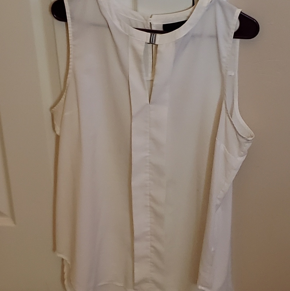 Cream colored blouse
